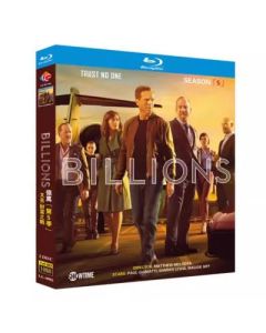 Billions / ビリオンズ シーズン1+2+3+4+5 完全版 Blu-ray BOX 全巻 日本語吹き替え版
