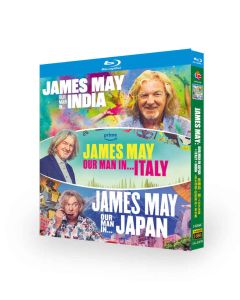 ジェームズ・メイの世界探訪：日本編+イタリア編+インド編 Blu-ray BOX 全巻 日本語吹き替え版