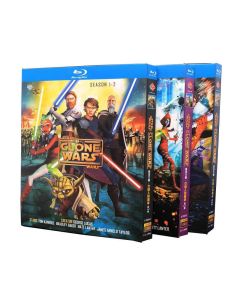 Star Wars: The Clone Wars / スター・ウォーズ：クローン・ウォーズ シーズン1+2+3+4+5+6+7 完全版 Blu-ray BOX 全巻